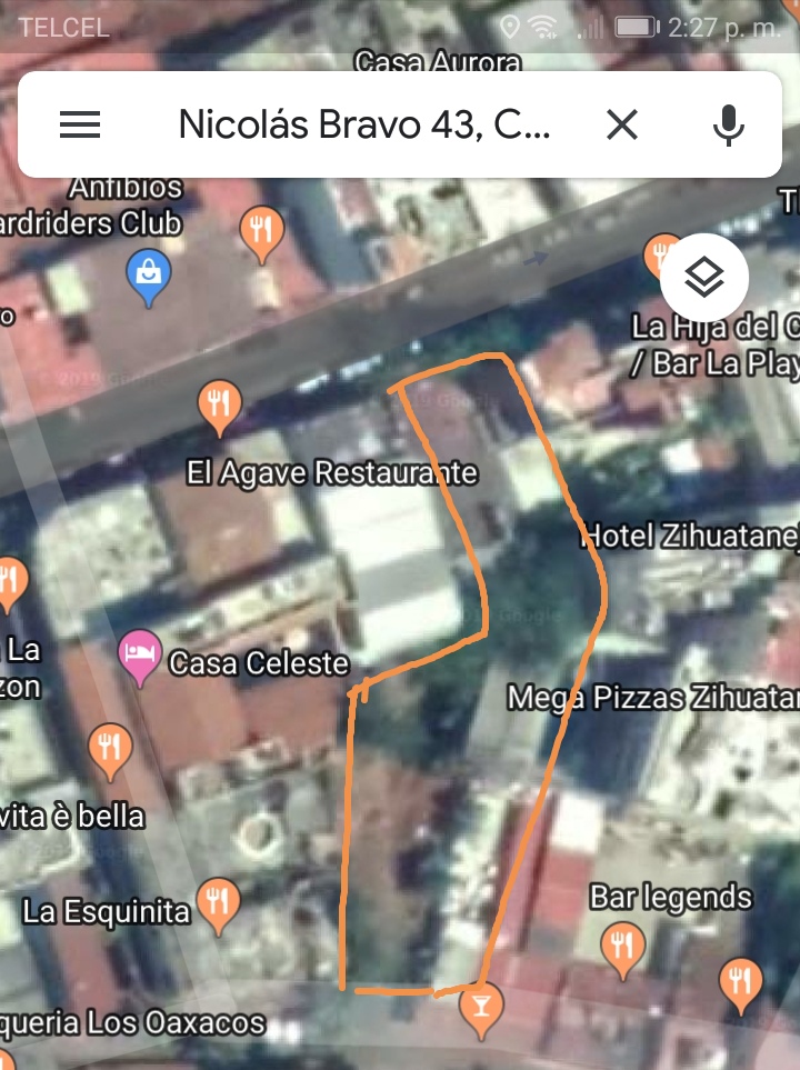 Lot in Downtown Zihuatanejo